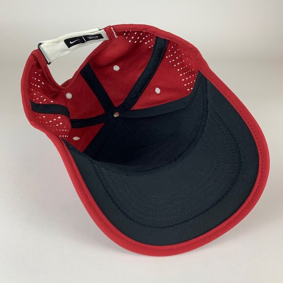 Stanford Cardinal NCAA Red Nike Dri Fit Legacy91 Strapback Adjustable Hat - Picture 4 of 5